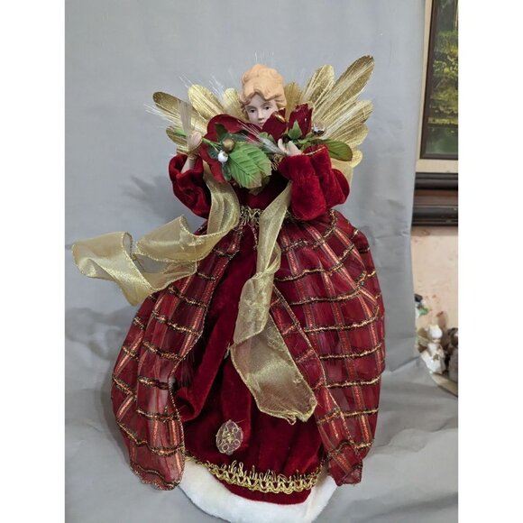 Northlight  Lighted Angel Christmas Tree Topper - Clear Lights Read notes 15" - Picture 6 of 13